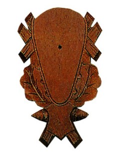 Ecusson sculpté pour...