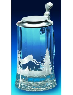 Chope de biere verre en...